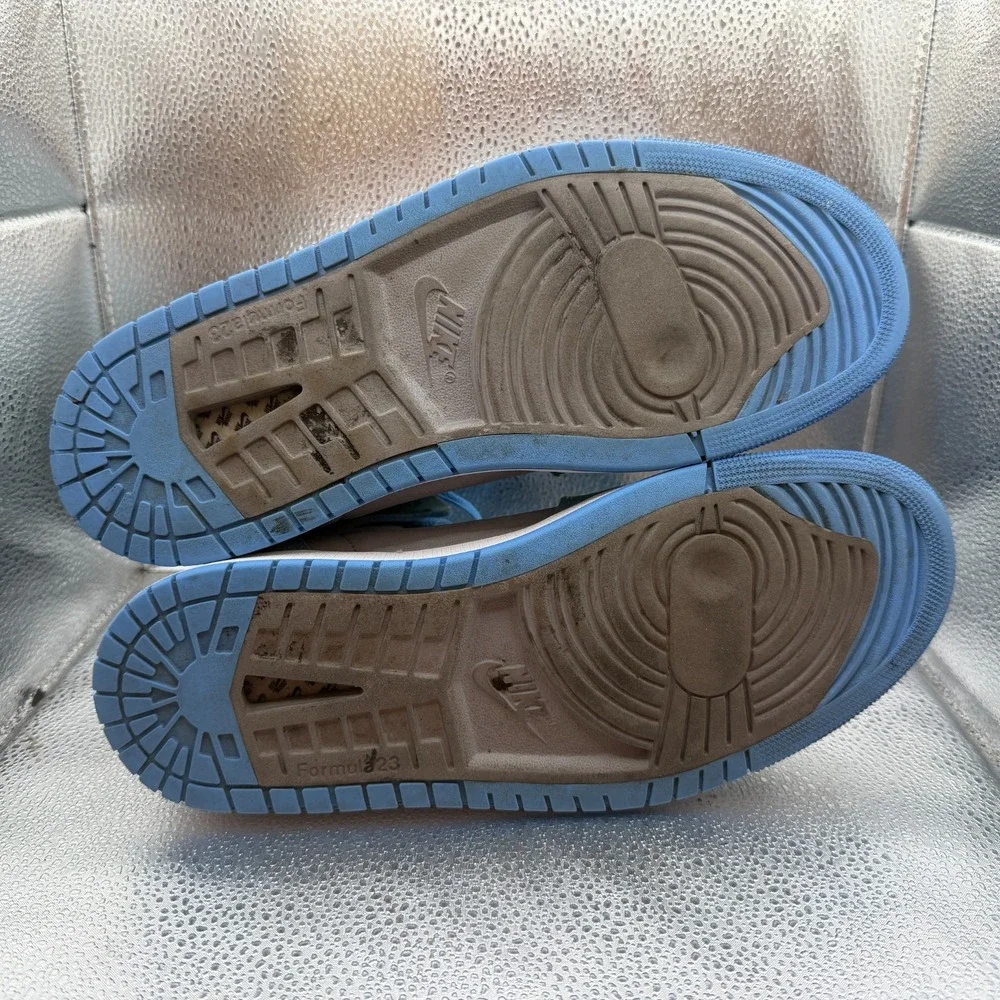 Size 11 Jordan 1 Zoom Comfort 2 High University Blue Mens Sneakers DV1307-014